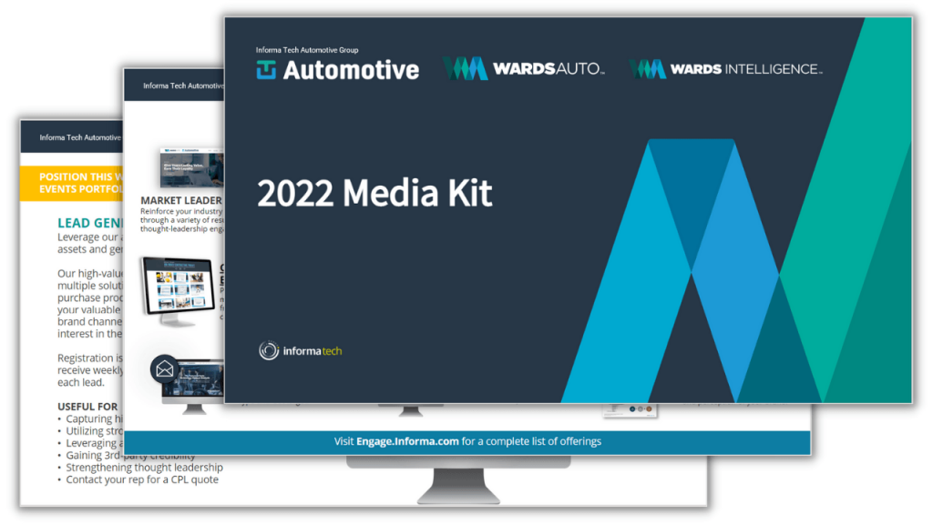 Informa Tech Automotive Group 2022 Media Kit