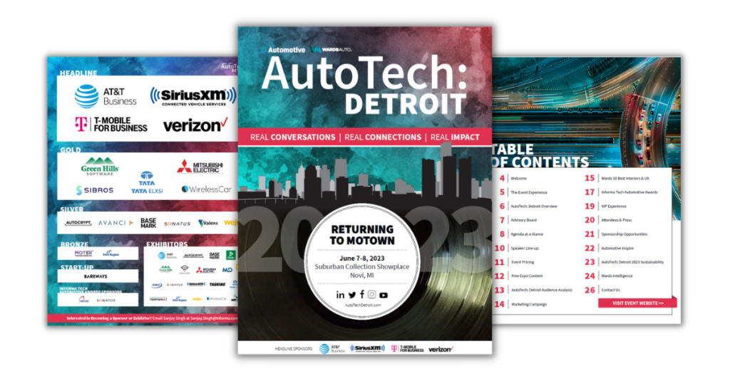 AutoTech Detroit 2023 Brochure Informa Tech